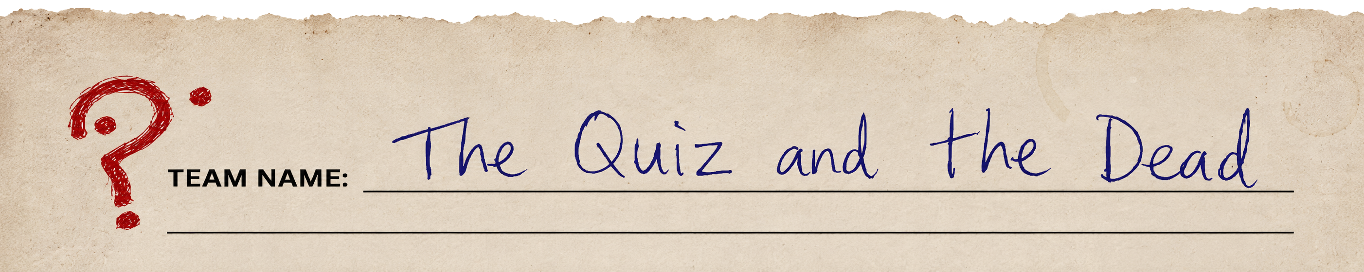 The Quiz and the Dead